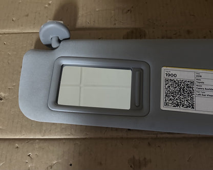 2016 Toyota Camry Sedan Left Sun Visor