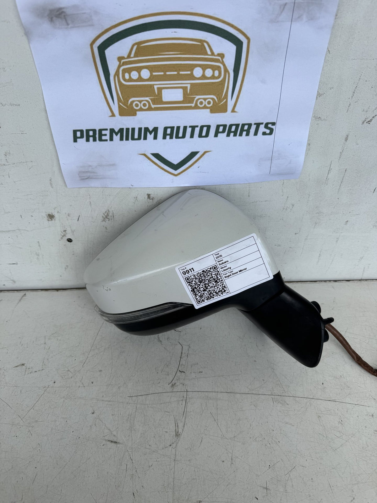 2015 Subaru Liberty Right Door Mirror