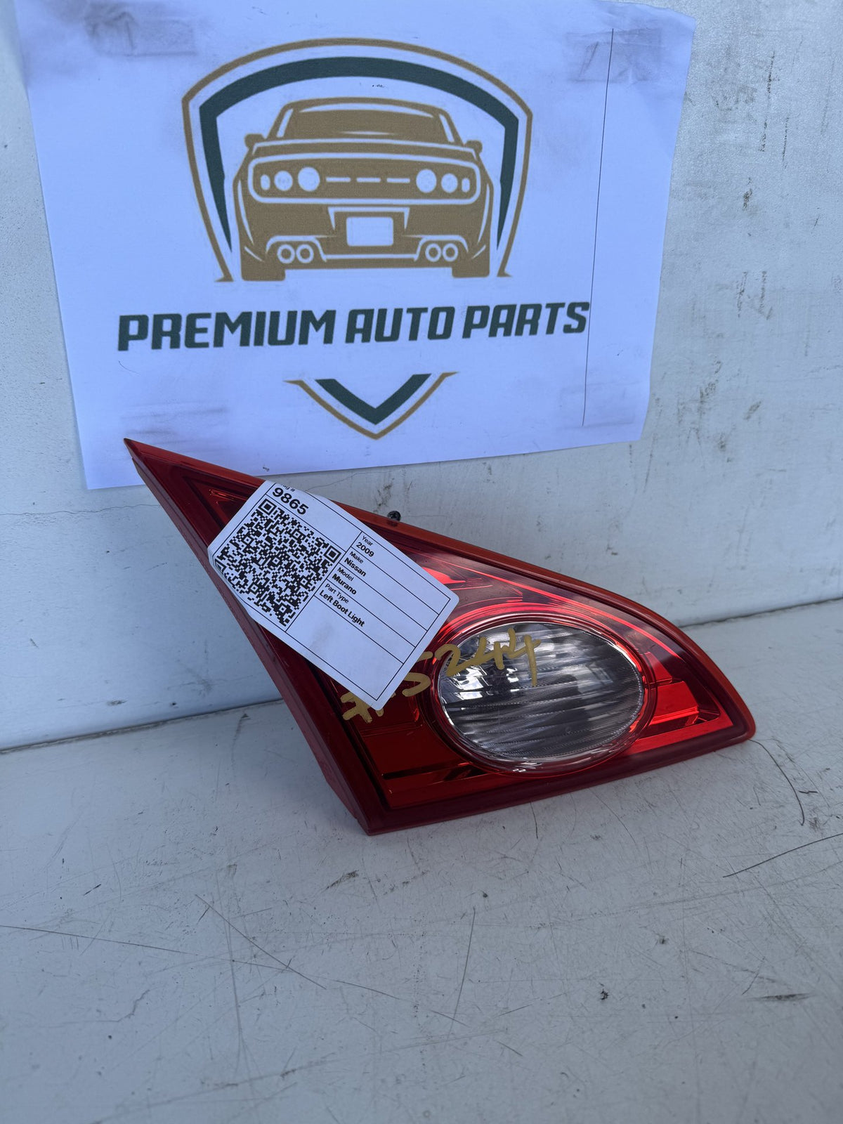 2009 Nissan Murano Z51 Station Wagon Left Boot Light