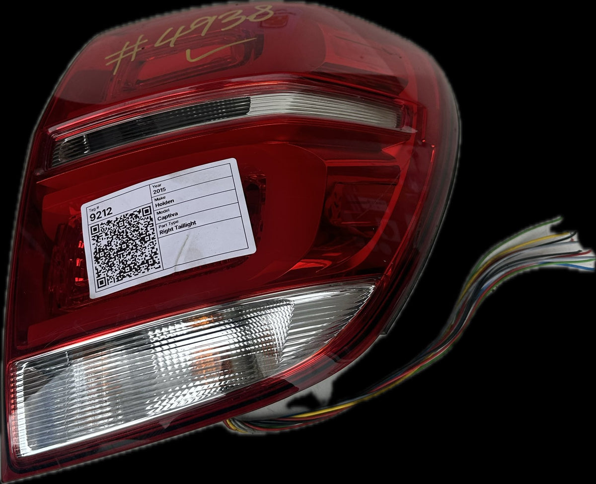 2015 Holden Captiva Station Wagon Right Taillight