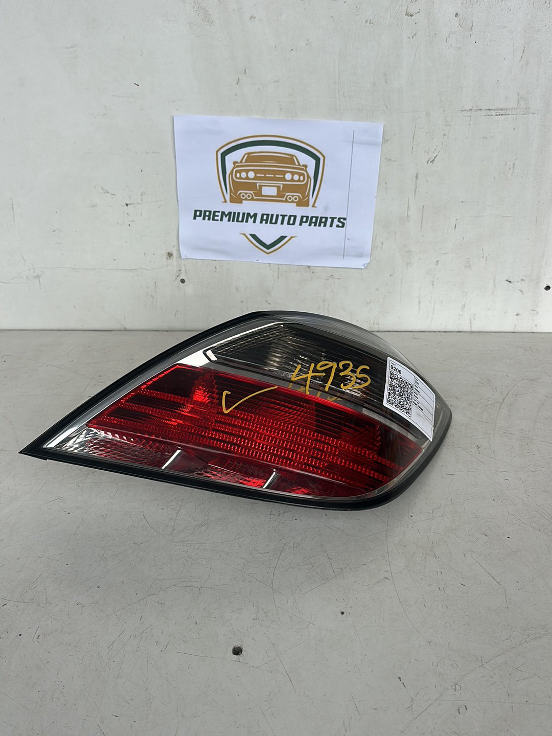 2007 Holden Astra Hatchback Right Taillight