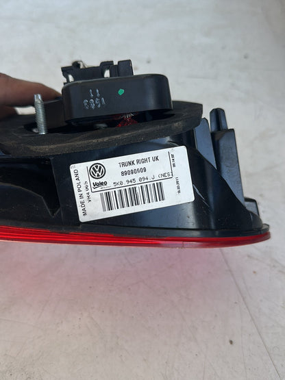2011 Volkswagen Golf MK6 - 5K Hatchback Right Boot Light