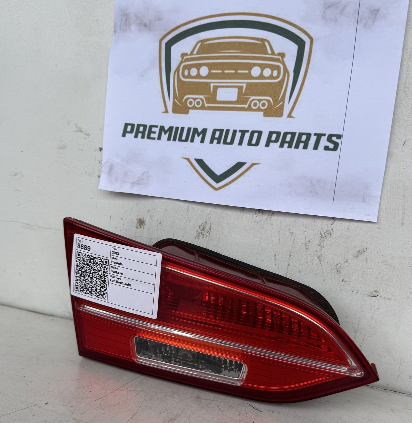 2013 Hyundai Santa Fe DM Station Wagon Left Boot Light