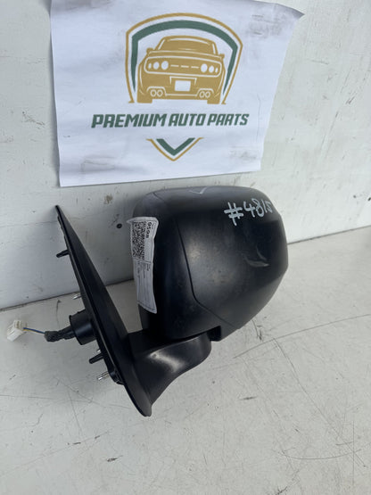 2018 Mitsubishi Triton MQ Double Cab Utility Left Door Mirror