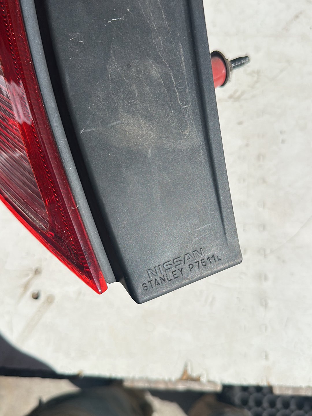 2011 Nissan Tiida C11 Hatchback Left Taillight
