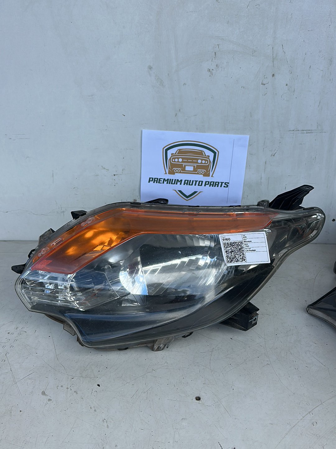 2018 Mitsubishi Triton MQ Double Cab Utility Left Headlight