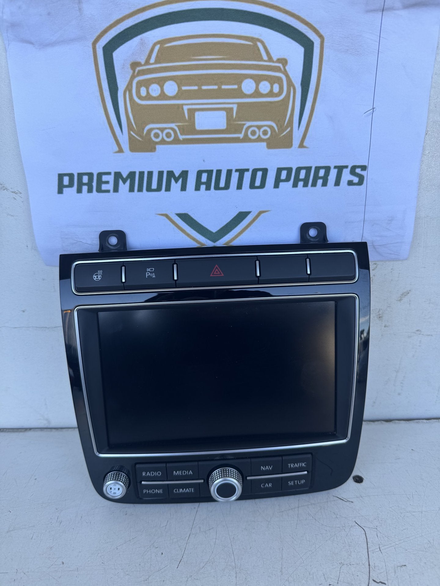 2016 Volkswagen Touareg Station Wagon Stereo Head Unit