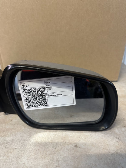 2004 3 Hatchback Right Door Mirror 012220