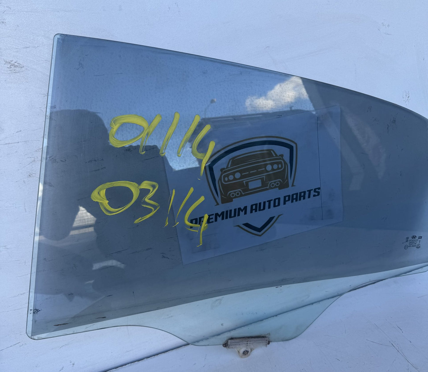 2014  GD Left Rear Door Window