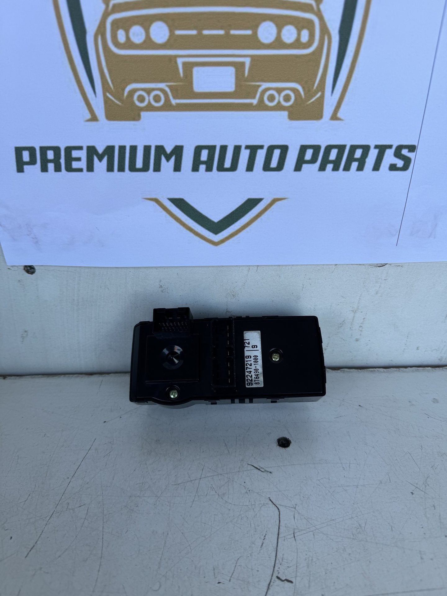 2002 Holden Statesman WH Sedan Master Power Window Switch