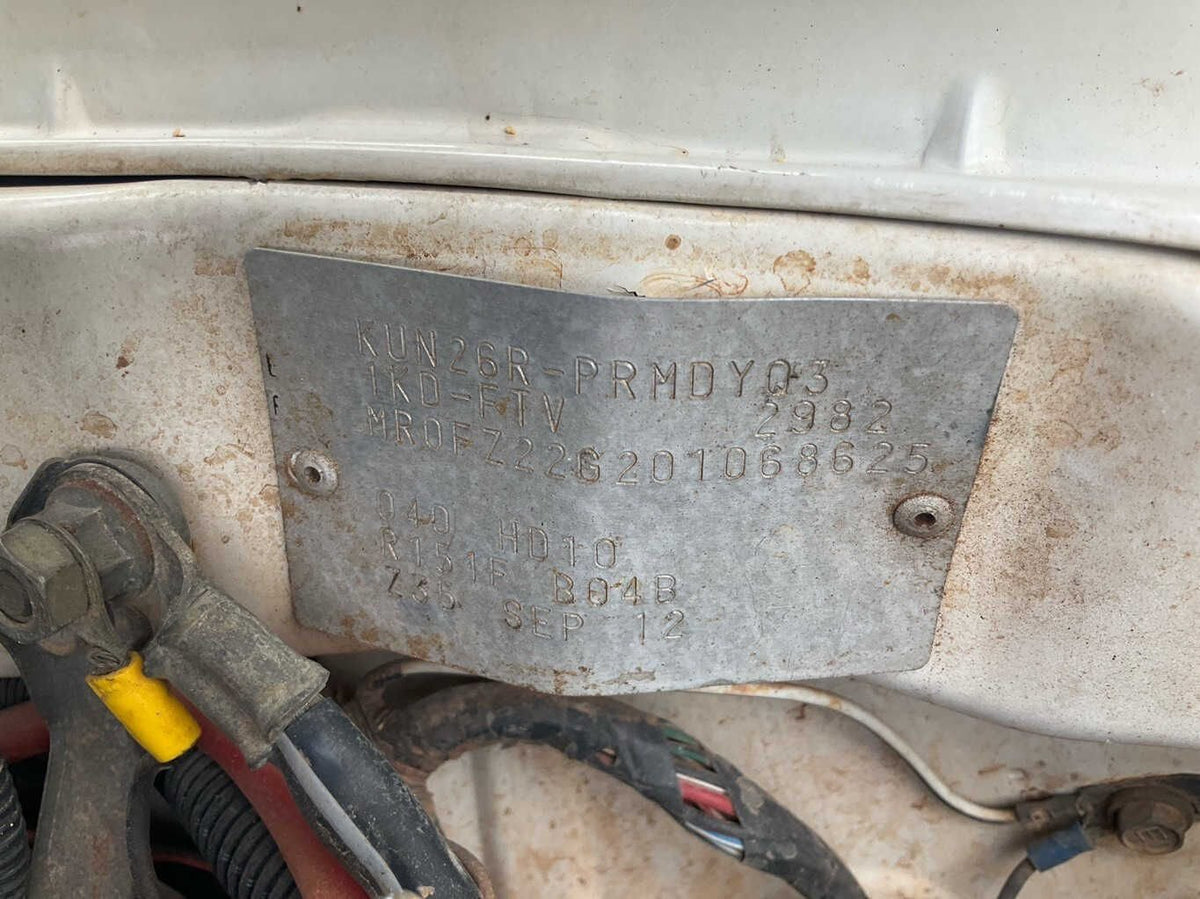 2012 Toyota Hilux N70