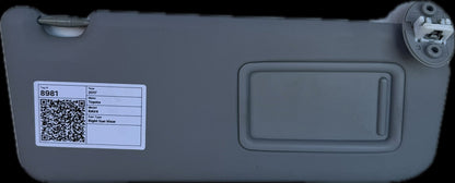 2017 Toyota RAV4 Station Wagon Right Sun Visor