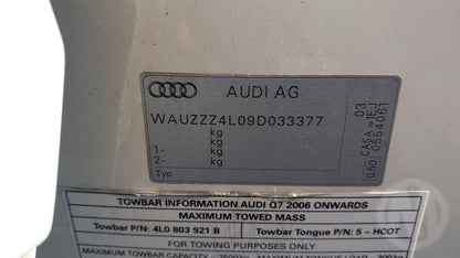 2009 Audi Q7 Quattro 4L