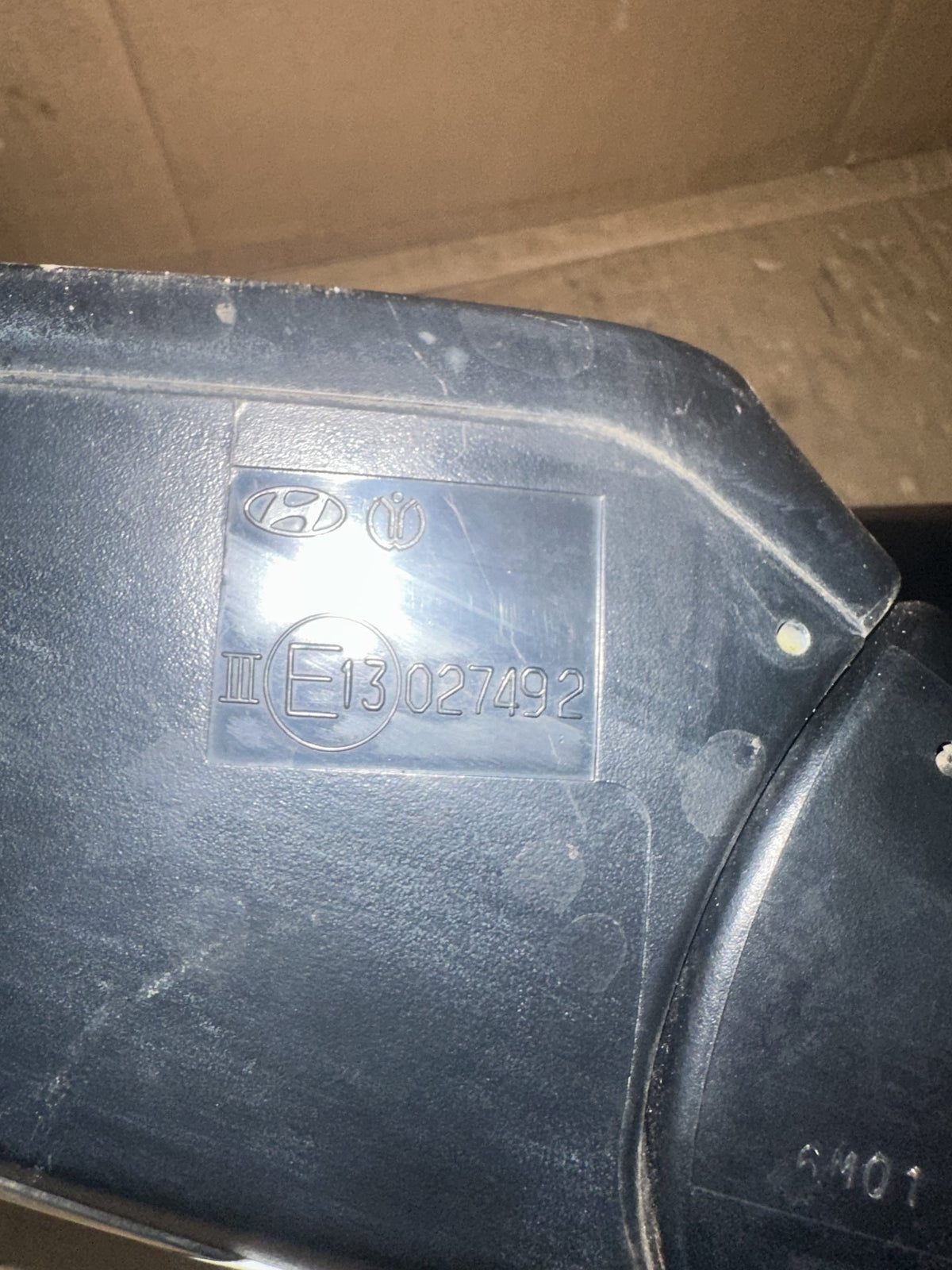 2012 Hyundai Accent Left Door Mirror 027492