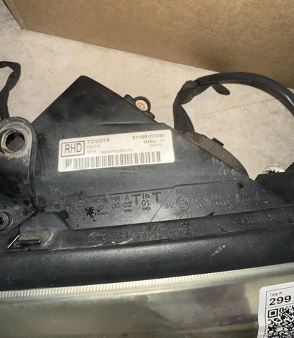2004 Toyota Camry Sedan Left Headlight 81150