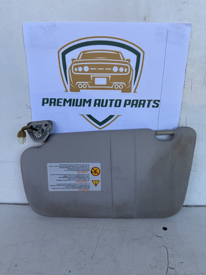 2013 Nissan Pulsar C12 Hatchback Right Sun Visor