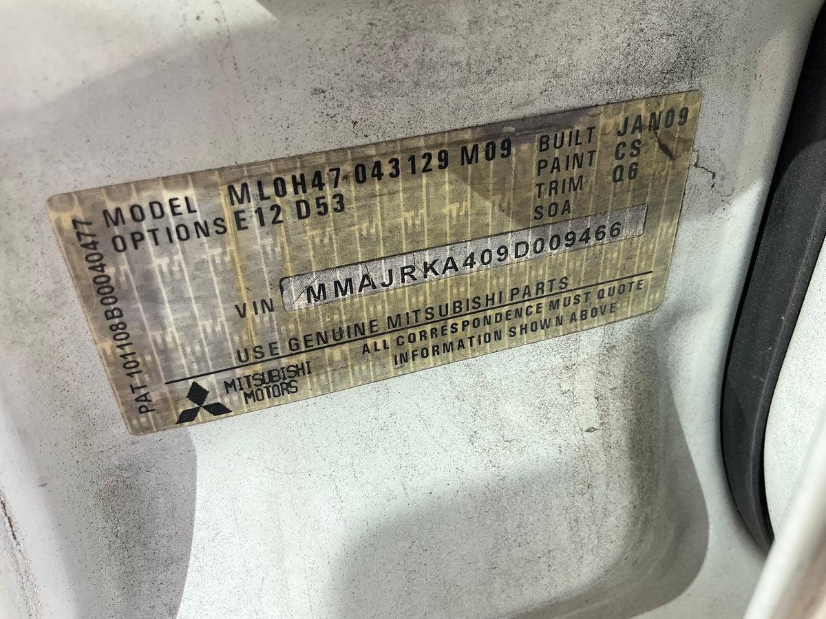 2009 Mitsubishi Triton GLX ML