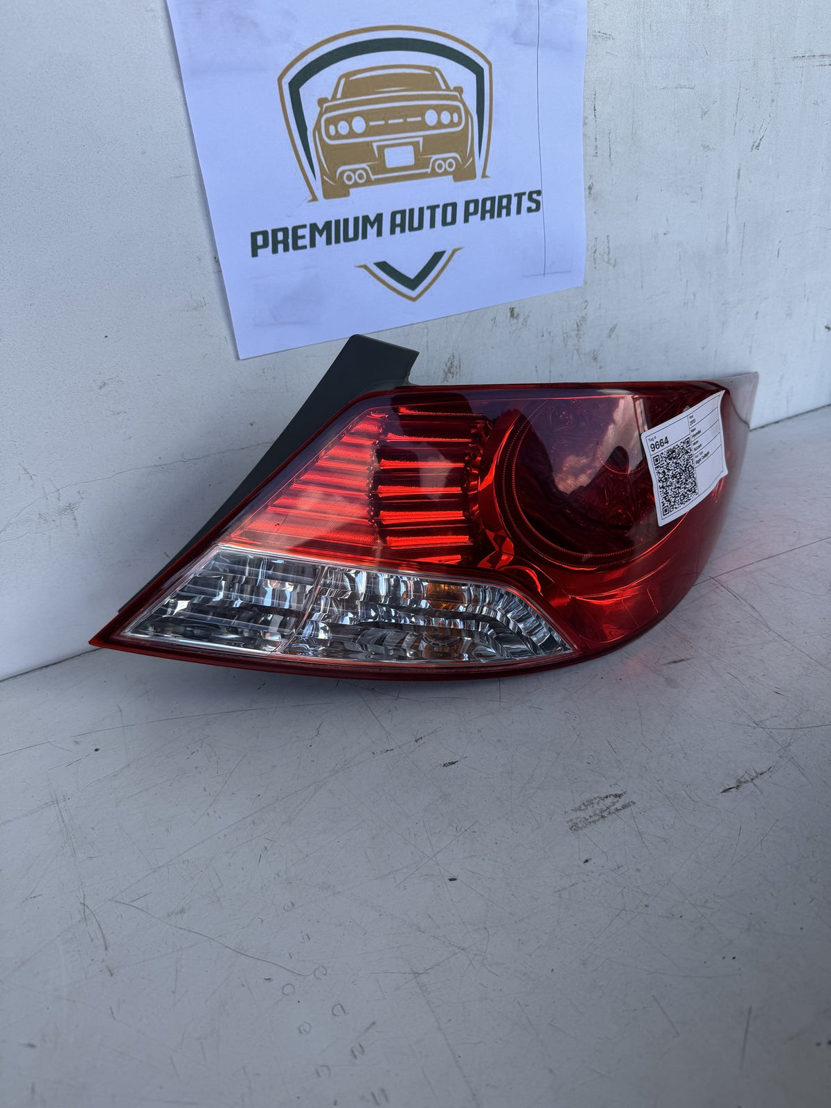 2013 Hyundai Accent RB Sedan Right Taillight