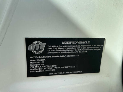 2016 Toyota Hilux SR