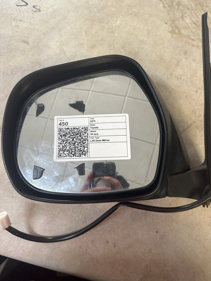 2011 Toyota Hiace Hi-ace Cargo Van Left Door Mirror 044572