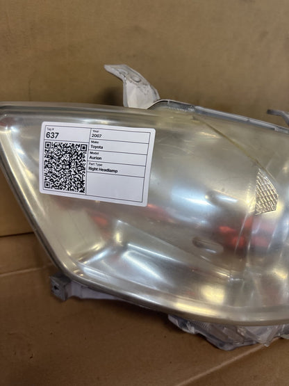 2007 Toyota Aurion - Right Headlight