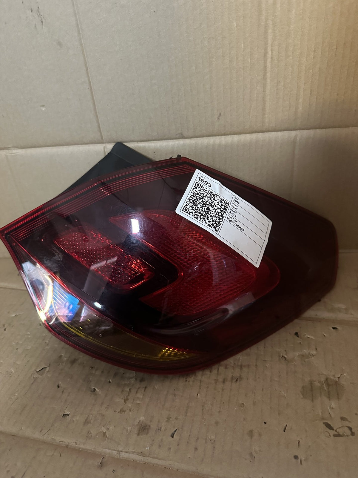 2012 Holden Astra AS Select - Right Taillight