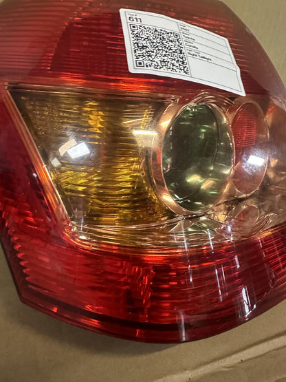 2007 Toyota Corolla Corolla Hatchback Right Taillight 1387