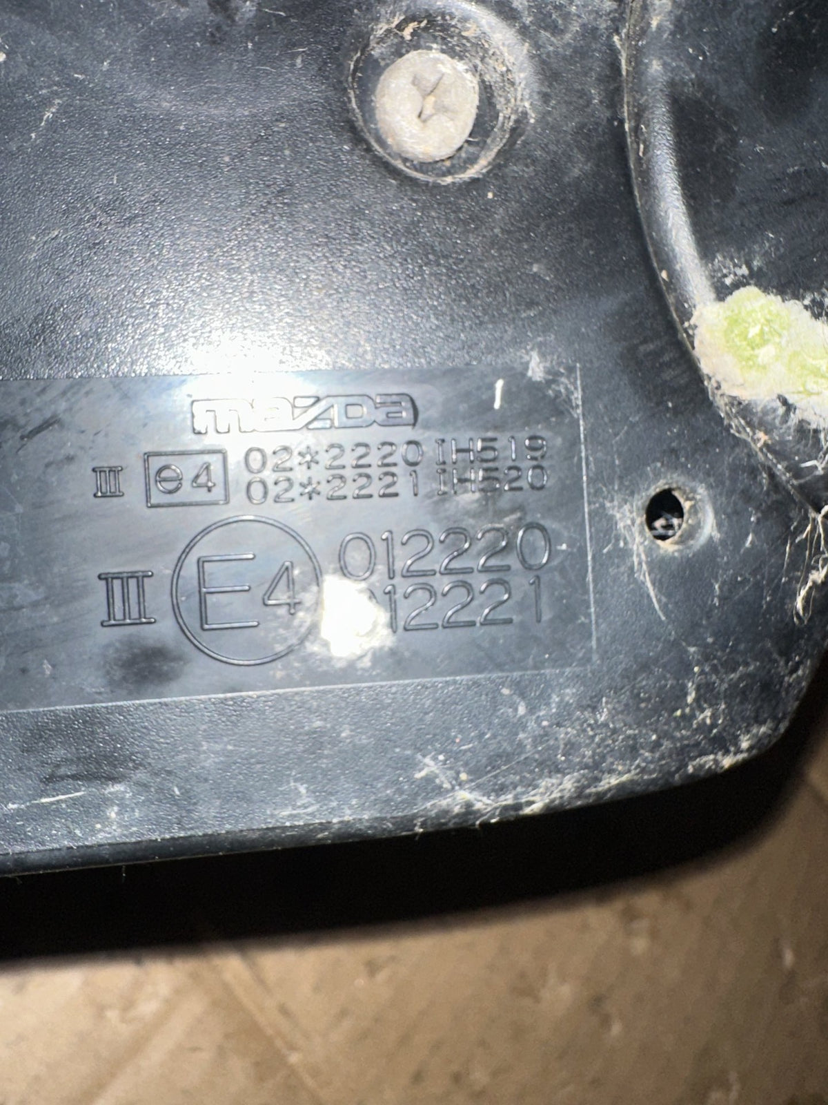 2004 Mazda 3 Sport Hatchback Right Door Mirror