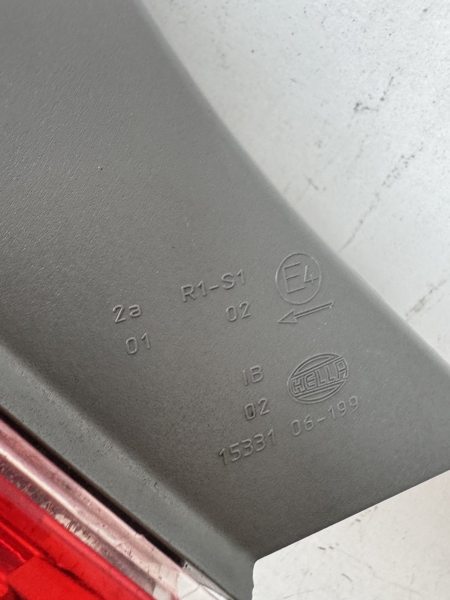 2012 Toyota Camry XV50 Sedan Left Taillight