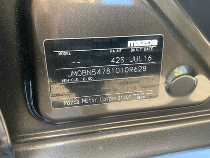 2016 Mazda Mazda3 BM BN