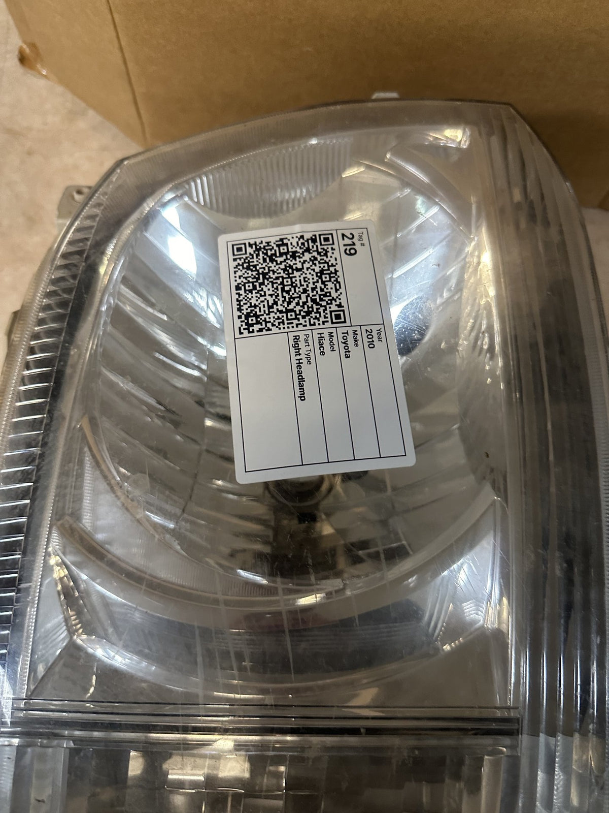 2005-2015 Toyota Hiace LWB TRH201 - Right Headlight