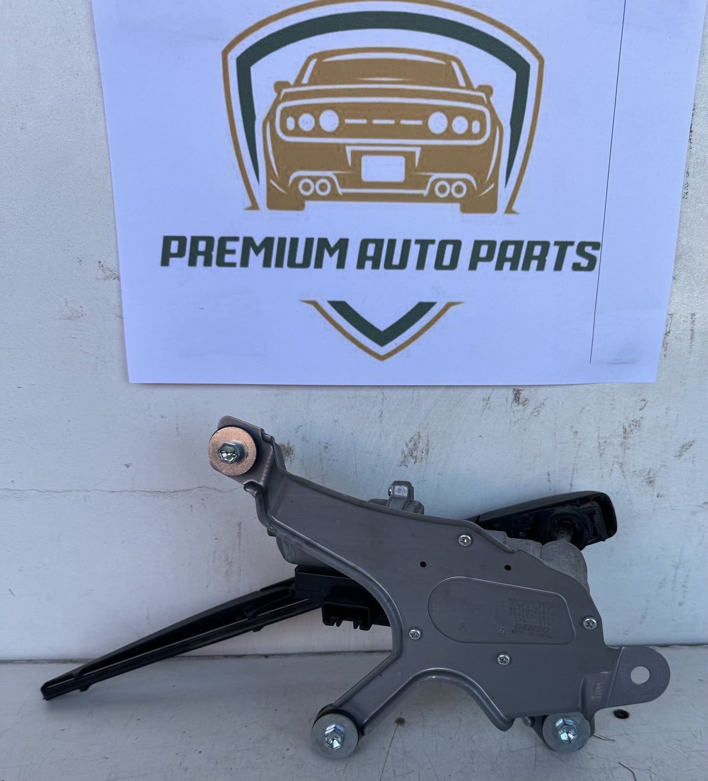 2017 Toyota RAV4 Station Wagon Rear Wiper Motor