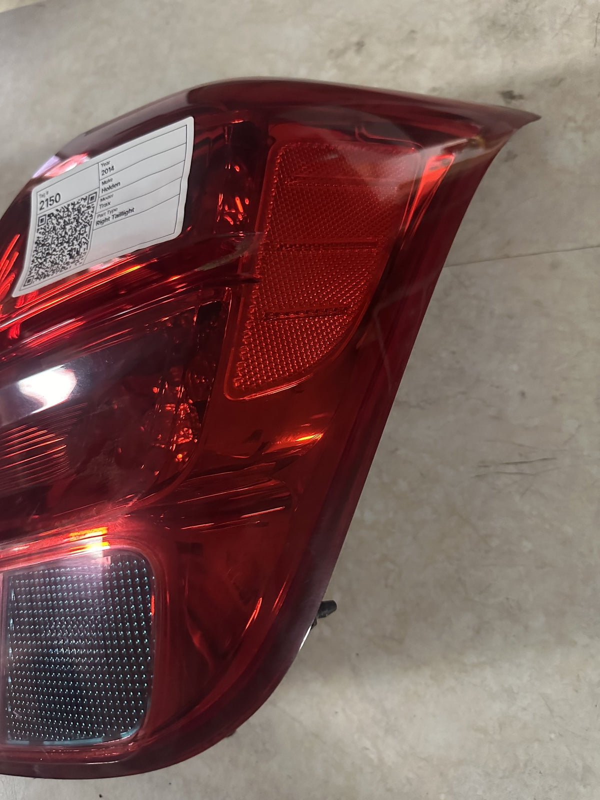 2014 Holden Trax TJ Station Wagon Right Taillight 13686
