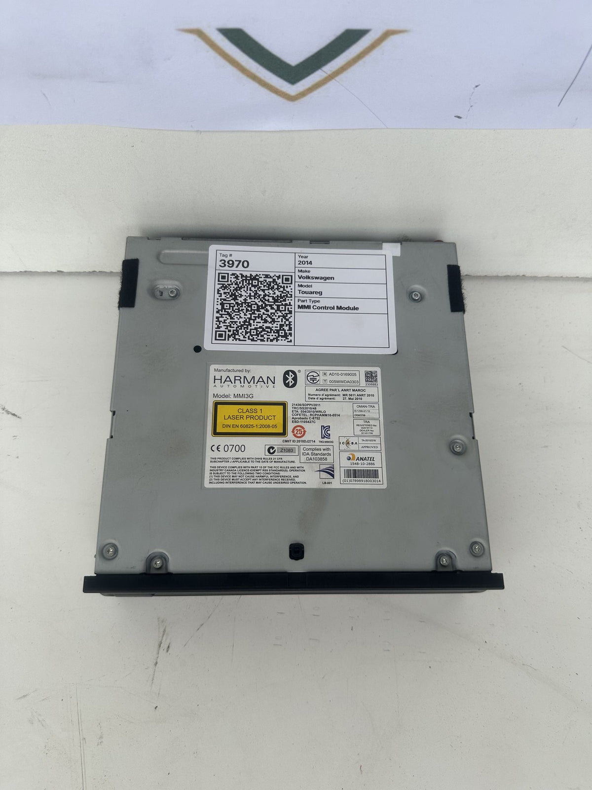 2010-2018 Volkswagen Touareg MK2- 7P SUV MMI Control Module 7P6035764E