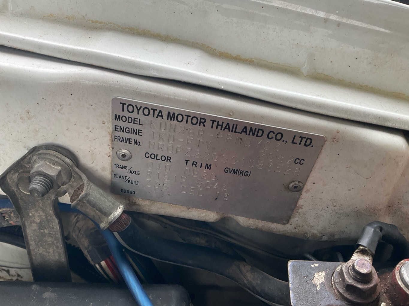 2014 Toyota Hilux SR Double Cab & Chassis 
Toyota
Hilux