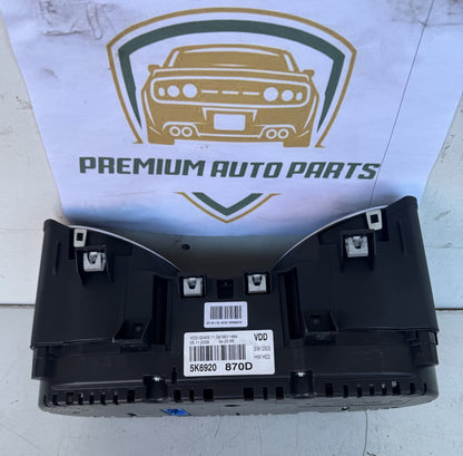 2010 Volkswagen Golf MK6- 5K Station Wagon Instrument Cluster