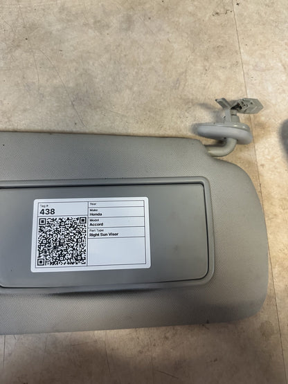 2008-2015 Honda Accord Euro CU2 - Right Sun Visor