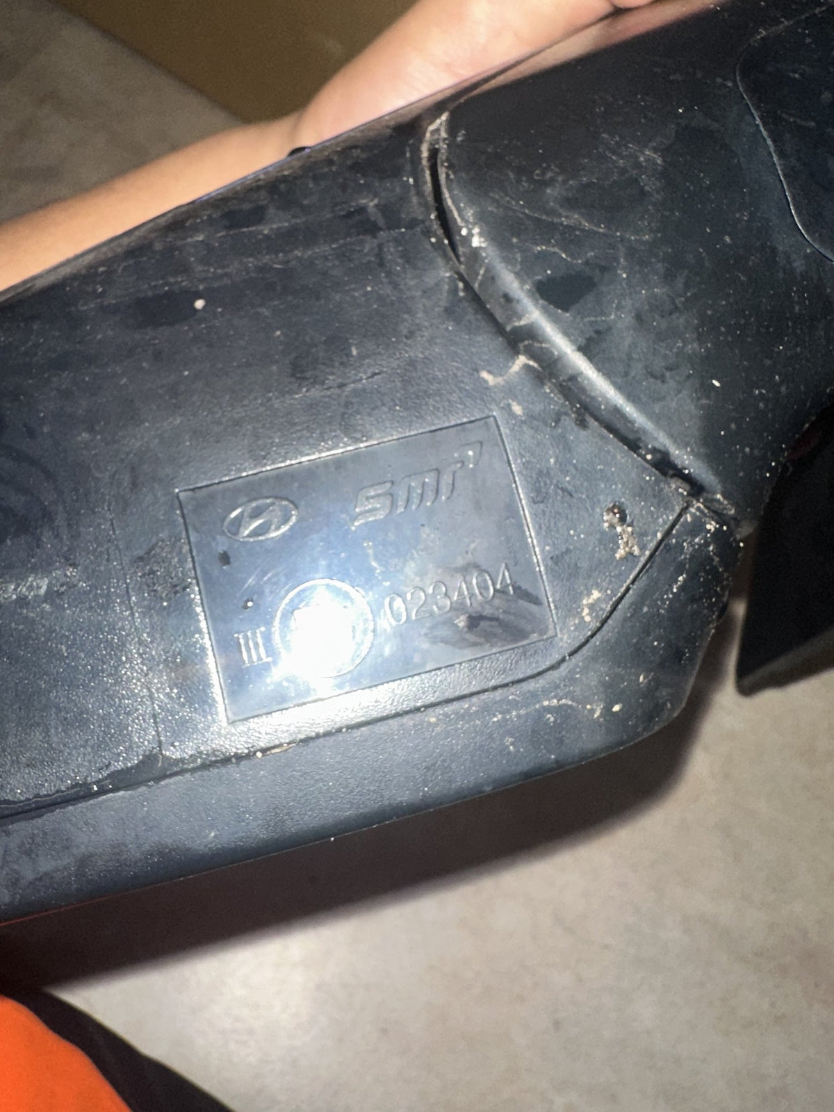2011 Hyundai Elantra MD Sedan Right Door Mirror 023404