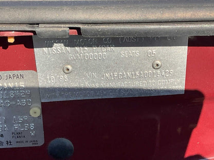1998 Nissan Pulsar N15