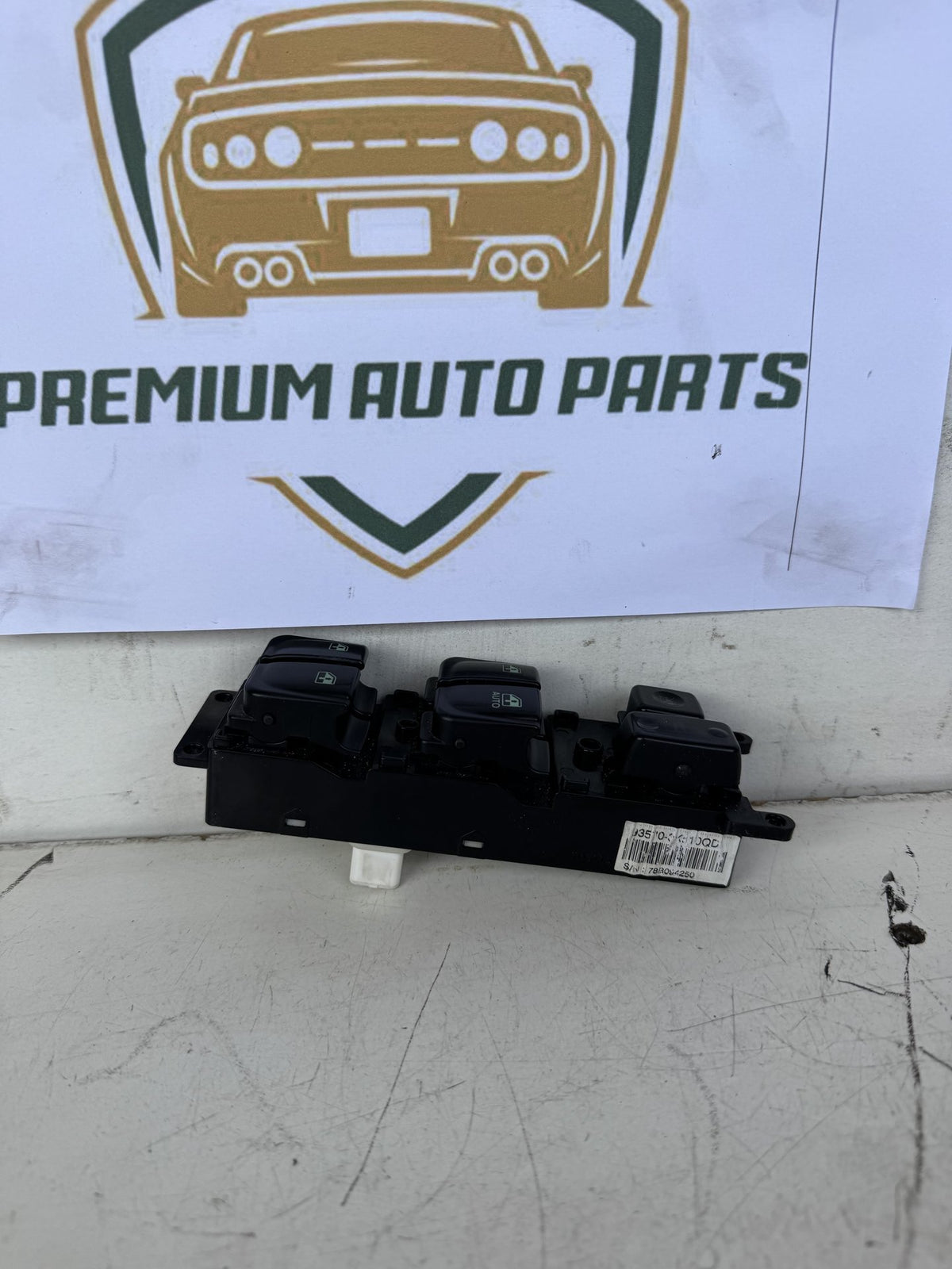 2007 Hyundai Sonata NF Sedan Master Power Window Switch