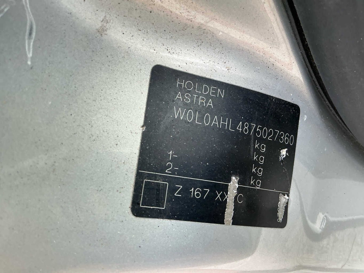 2006 Holden Astra CD AH