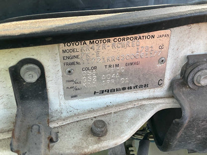 2001 Toyota Townace R40