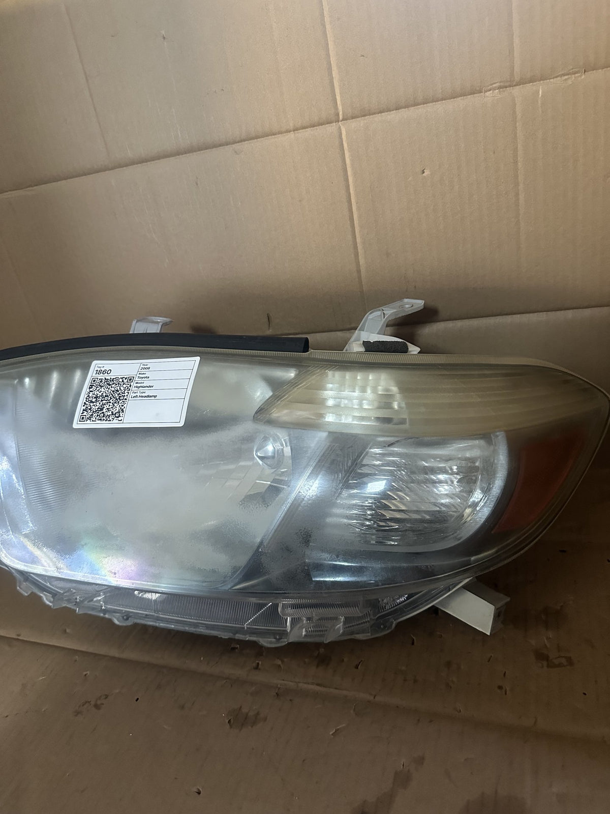 2007-2014 Toyota Highlander U40 SUV Left Headlight 48-71