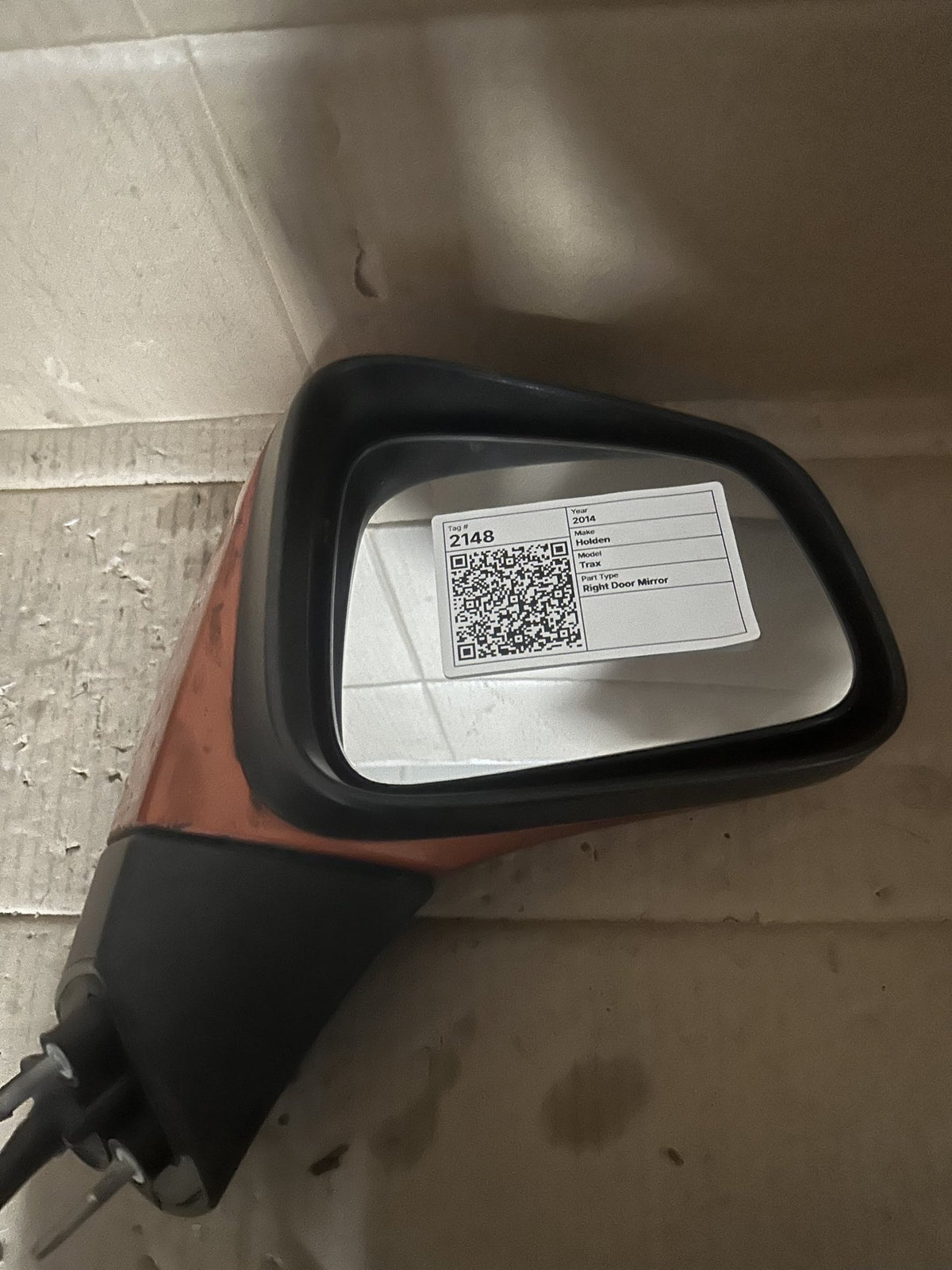 2014 Holden Trax TJ Station Wagon Right Door Mirror 026673