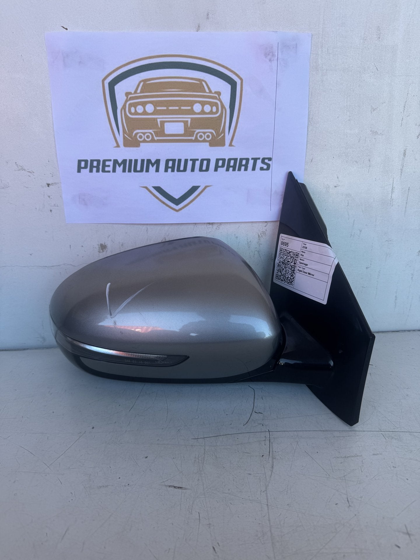 2018 Kia Sportage Station Wagon Right Door Mirror
