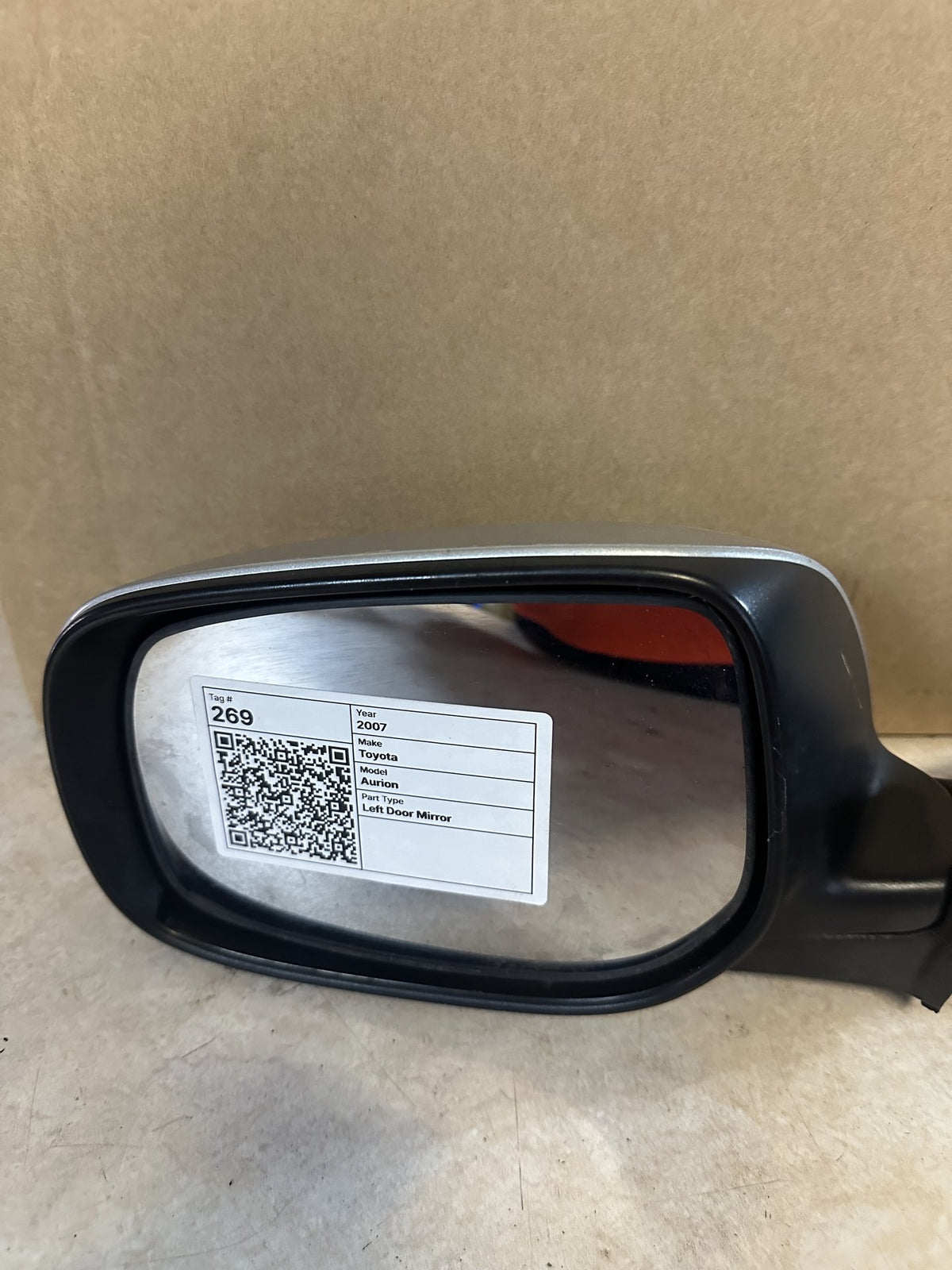 2007 Toyota Aurion - Left Door Mirror