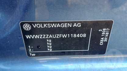 2014 Volkswagen Golf MK7- 5G BE BQ
