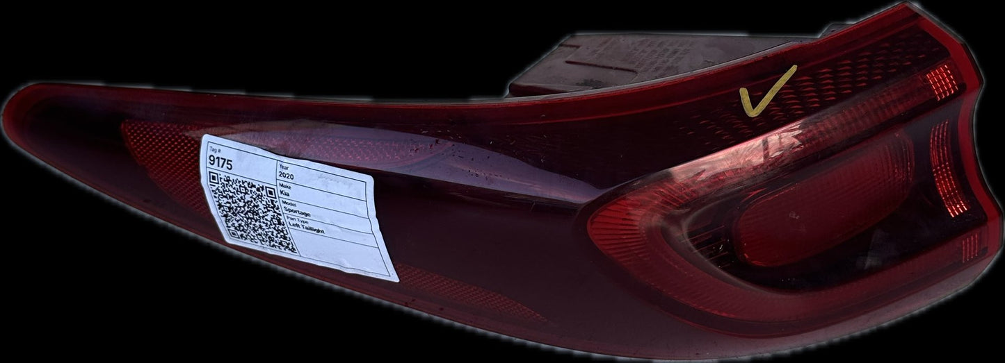 2020 Kia Sportage QL Station Wagon Left Taillight