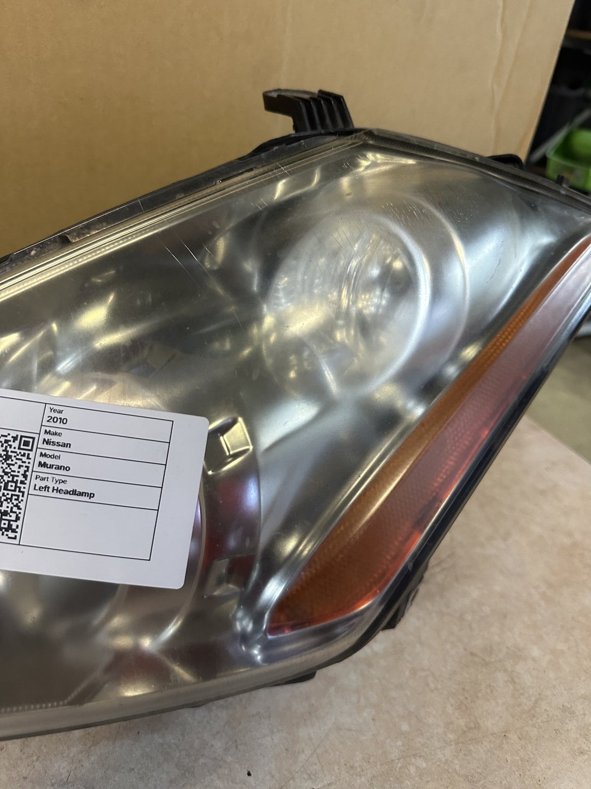 2010 Nissan Murano Murano Station Wagon Left Headlight