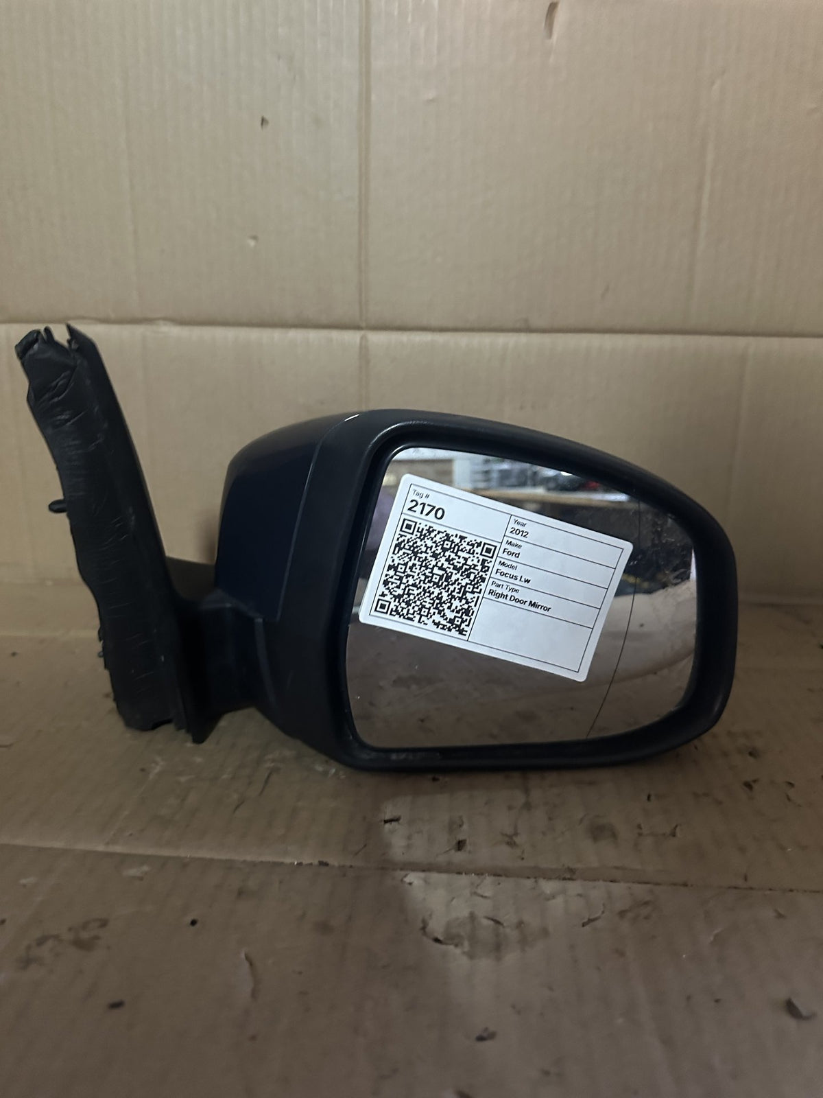 2012 Ford Focus Hatchback Right Door Mirror 024550